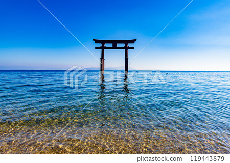 滋賀郡白須神社風景 滋賀郡白須神社風景 119443879
