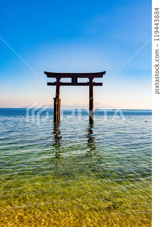 滋賀郡白須神社風景 滋賀郡白須神社風景 119443884