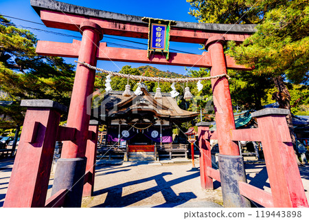 滋賀郡白須神社風景 滋賀郡白須神社風景 119443898
