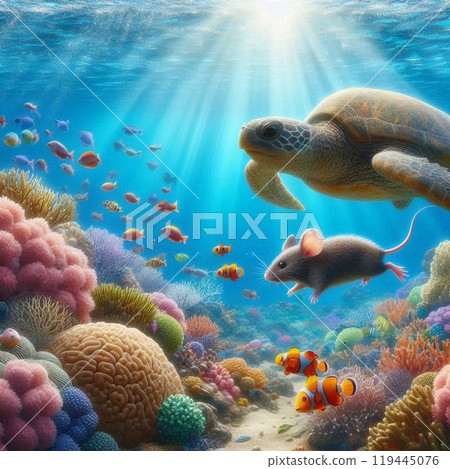 Underwater Mouse 35 119445076