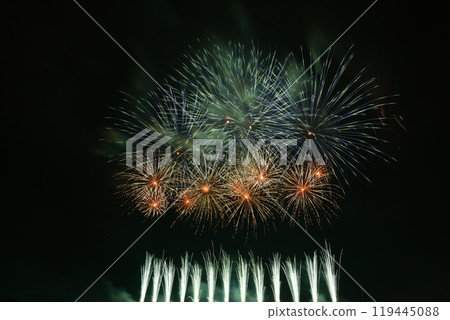 雨中煙火<常總鬼怒川煙火大會> 119445088