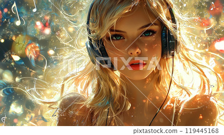 一個被音樂包圍的女人 一個被音樂包圍的女人 119445168