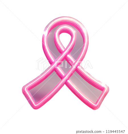 pink ribbon 119445547