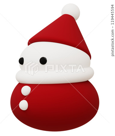 3D material_Santa Claus 3D material_Santa Claus 119445594