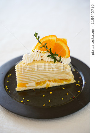 Orange Mille Crepes Orange Mille Crepes 119445756