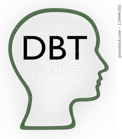 DBT - mental concept 119446302