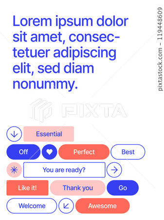 Layout template for events or business related. 119448609