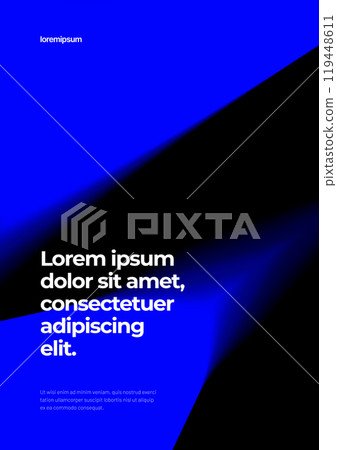 Layout template for events or business related. 119448611