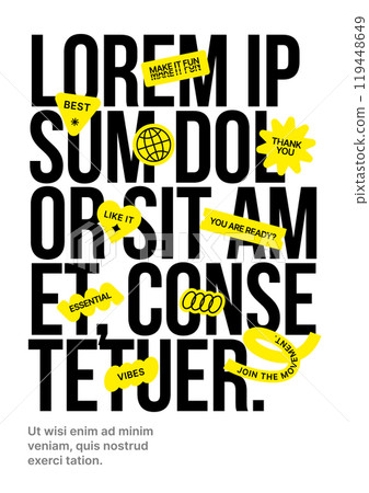 Layout template for events or business related. Layout template for events or business related. 119448649