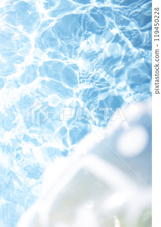 Sparkling water surface - summer color image Sparkling water surface - summer color image 119450228