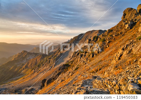 Sunrise seen from Yarigatake Sanso 119450383