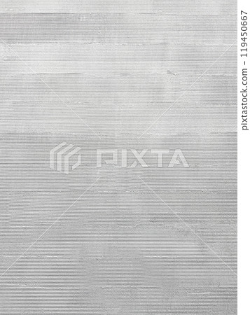 A vertical background image of a light grey painted wall with a comb-brush finish 119450667