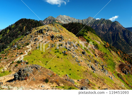 【山景】穗高山脈、長野縣、岐阜縣 【山景】穗高山脈、長野縣、岐阜縣 119451093