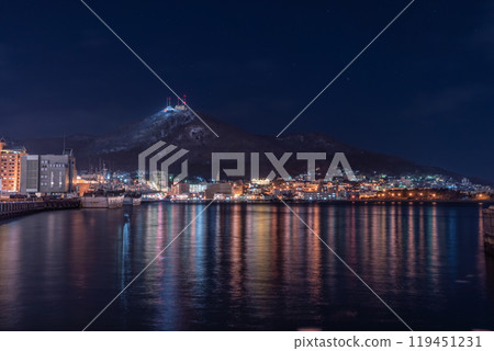 北海道函館夜景 119451231