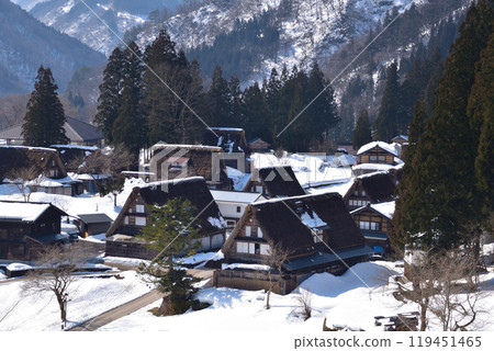 冬天的五簇山相倉村 冬天的五簇山相倉村 119451465