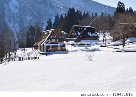 冬天的五簇山相倉村 119451616