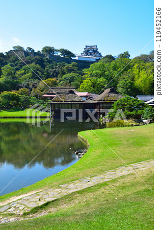 Hikone castle Genkyen Hikone castle Genkyen 119452166
