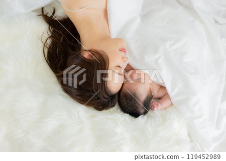 Baby and mother Baby and mother 119452989