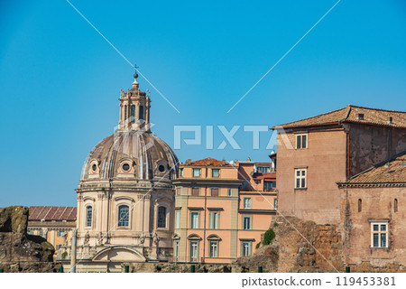 Rome cityscape, capital of Italy Rome cityscape, capital of Italy 119453381