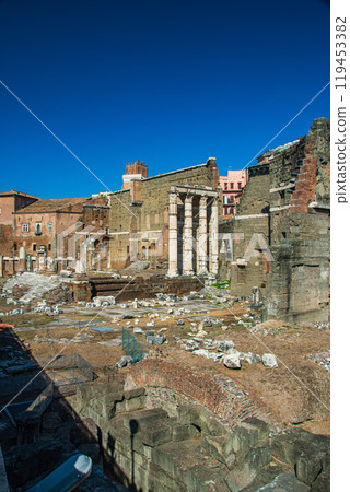 Rome cityscape, capital of Italy 119453382
