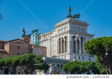 Rome cityscape, capital of Italy 119453398