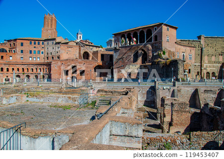 Rome cityscape, capital of Italy Rome cityscape, capital of Italy 119453407