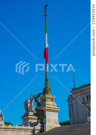 Rome cityscape, capital of Italy Rome cityscape, capital of Italy 119453414