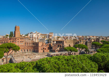 Rome cityscape, capital of Italy Rome cityscape, capital of Italy 119453429