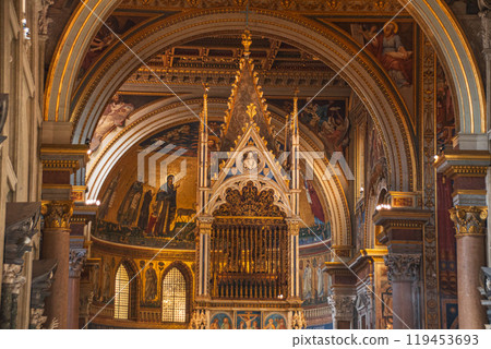 View of Rome, Italy and Vatican City 119453693