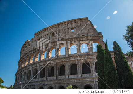 View of Rome, Italy and Vatican City 119453725