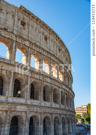 View of Rome, Italy and Vatican City 119453733