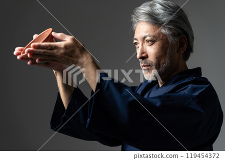 工匠，Samue，灰髮男子，陶器 119454372