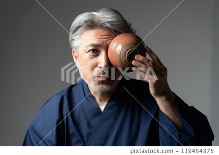 工匠，Samue，灰髮男子，陶器 119454375