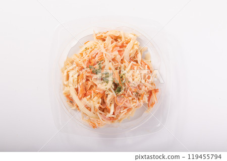 洋蔥蟹口味魚糕佐蛋黃醬 洋蔥蟹口味魚糕佐蛋黃醬 119455794