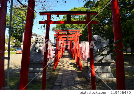 Okiku Inari Shrine, a power spot in Shinmachi, Takasaki City, Gunma Prefecture Okiku Inari Shrine, a power spot in Shinmachi, Takasaki City, Gunma Prefecture 119456470