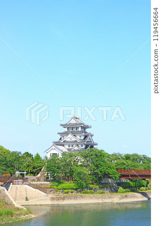 岐阜縣大垣市日又一也城風景 岐阜縣大垣市日又一也城風景 119456664