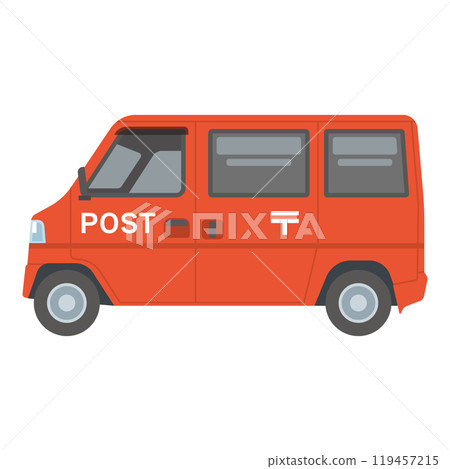 一輛郵政車 119457215