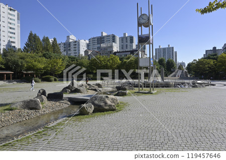 South Korea's new city: the streets of Ilsan 119457646