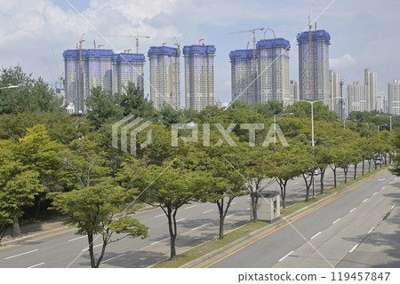 South Korea's new city: the streets of Ilsan 119457847
