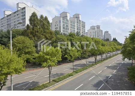South Korea's new city: the streets of Ilsan 119457851