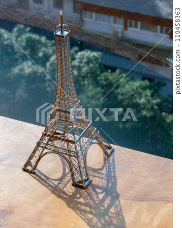 Close up shot of a metal tower Close up shot of a metal tower 119458363