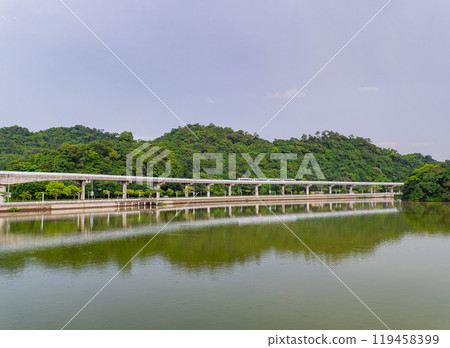 Beautiful landscape of the Dahu Park Beautiful landscape of the Dahu Park 119458399