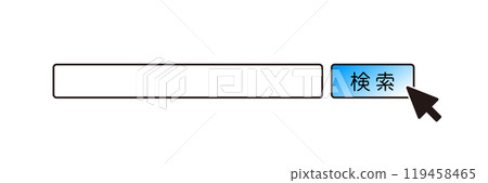 Internet search window/search engine icon illustration Internet search window/search engine icon illustration 119458465