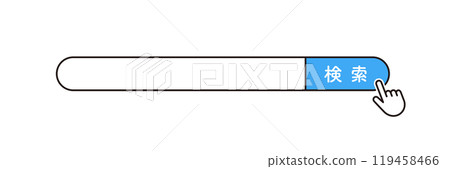 Internet search window/search engine icon illustration Internet search window/search engine icon illustration 119458466
