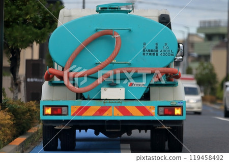Vacuum truck image Vacuum truck image 119458492