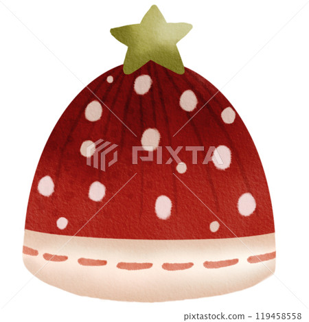 Christmas hat watercolor clipart, cozy Christmas a cute hand drawn, Festive holiday card design. Greeting cards, wallpapers, winter season party decorations Christmas hat watercolor clipart, cozy Christmas a cute hand drawn, Festive holiday card design. Greeting cards, wallpapers, winter season party decorations 119458558