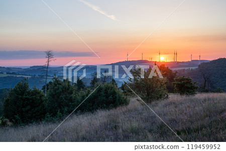 Eifel landscape, Rhineland-Palatinate, Germany 119459952
