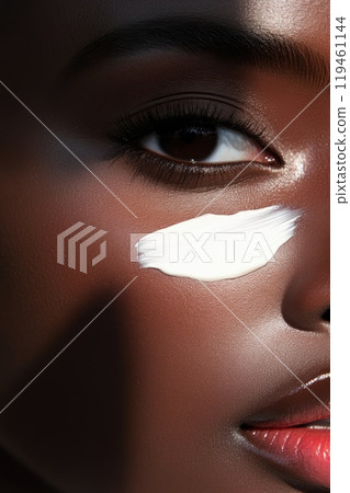 Luxurious Skincare: Close-Up of Creamy Texture Luxurious Skincare: Close-Up of Creamy Texture 119461144
