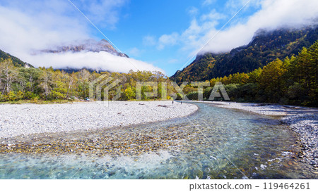 上高地與秋葉 119464261