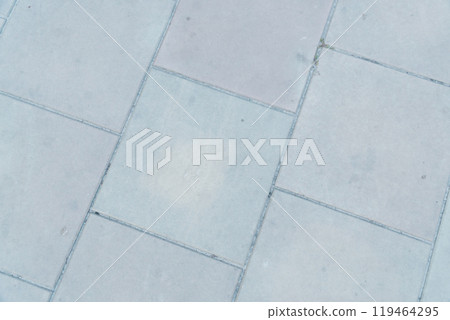 Elegant Contemporary Stone Pavement Pattern with Subtle Variations in Shade and Texture 119464295